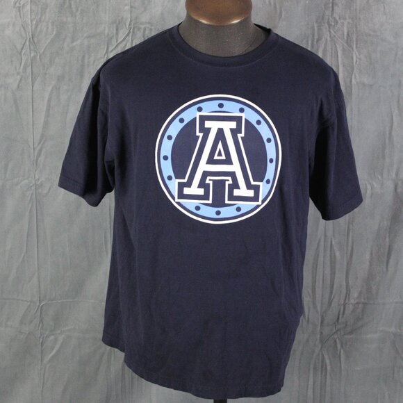 Toronto Argonauts Shirt (Retro) - Big A logo by Sogo - Men's Large - Picture 1 of 8